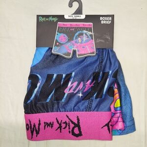 RICK AND MORTY BOXER BRIEF SIZE Small 28"-30"